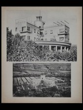 VILLA GIRASOLE, MARCELLISE - 2 PLANCHES 1935 - INVERNIZZI, FAGIUOLI