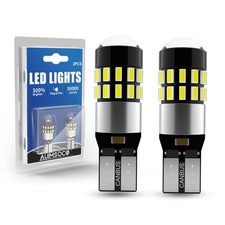 T10 Led License Plate Light Bulbs 6000k Super Bright White 168 2825 194 2x