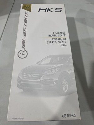 idatastart ADS-THR-HK5 Remote Start T-Harness for 2006+ Hyundai & Kia Vehicles