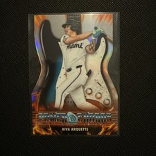 2026 Bowman Chrome Power Chords DIE-CUT INSERT PC-18 Aiva Arquette