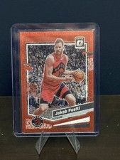2023-24 Panini Donruss Optic - Jakob Poeltl #94 Red Glitter Prizm /75