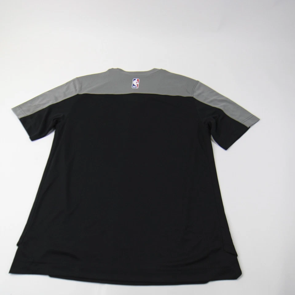 Brooklyn Nets Nike NBA Authentics Dri-Fit Short Sleeve Shirt Men's New - Image 3 of 3