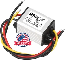 12v to 9v Buck Converter, DC 8-35V to 9V 2A 18W Voltage Regulator Board Power...