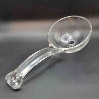Vintage Country Brine Barrel Pickle Condiment Dipper glass 8 ounce