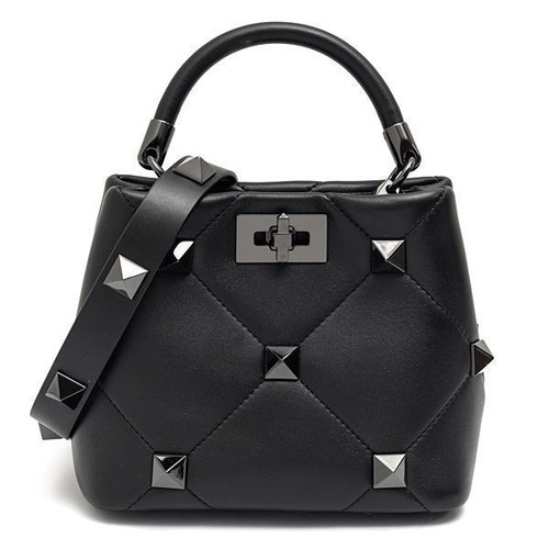 Valentino Roman Stud Small Handle Bag 46980226