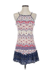 Minkpink Women Blue Casual Dress S