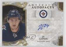 2019-20 Upper Deck Artifacts Auto Facts JC Lipon #A-JL Auto 07qr