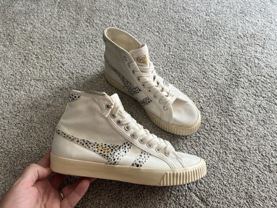 High Top Gola Animal Print Sneakers New Gola Mark Cox Women's Size