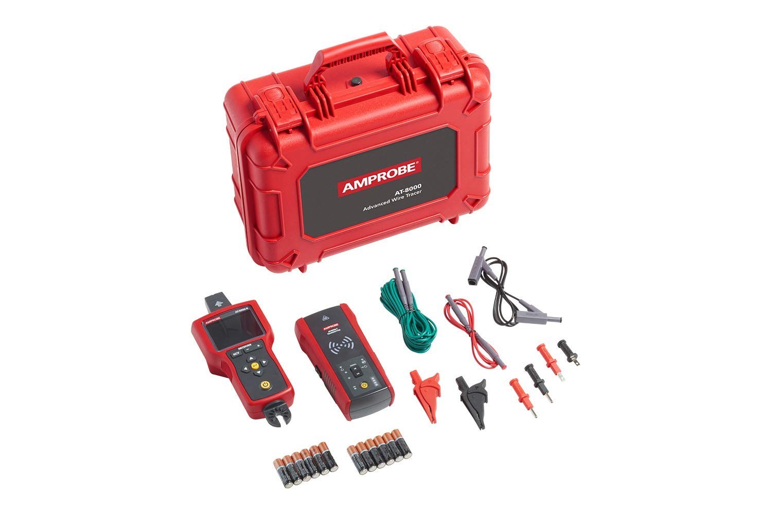 Amprobe AT-8020 Portable Industrial AC/DC Wire Tracer Kit w/Tracer & Receiver