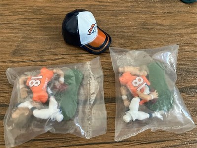 Broncos 2013 McFarlane P Manning Small Pros Action Figure (2) & 2009 Mini Cap