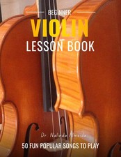 Beginner Violin Lesson Book, Suitable for all Levels, Color Coded Notes, 50 ...