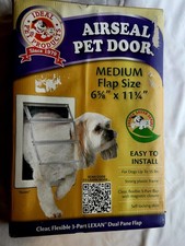 Ideal Pet Products Air Seal Plastic Pet Door with Telescoping Frame