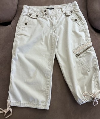 Express Beige Capri Pant Size 8