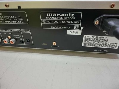 Marantz ST6003 AM FM Tuner Tested Japan | eBay