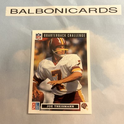 1991 Upper Deck Domino's Pizza Quarterback Challenge - Joe Theismann #44 NM+