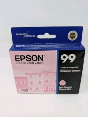 GENUINE Epson 99 LIGHT Magenta Ink Cartridge Artisan 700 710 800 810 835 837 '22
