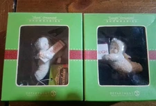 SNOWBABIES Lot - 2 DEPARTMENT 56  Laugh & Share IN ORIGINAL BOXes