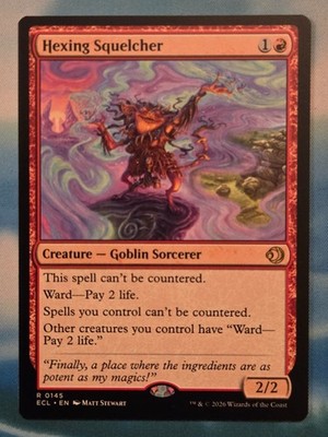 Hexing Squelcher Lorwyn Eclipsed MTG Pack Fresh NM