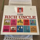 Vintage 1965 Rich Uncle Parker Bros Board Game Amazing  condition 100% complete!