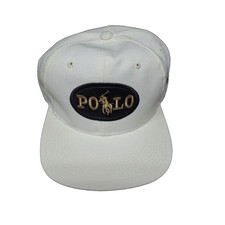 VINTAGE Polo Ralph Lauren Baseball Hat Snapback USA DEADSTOCK 1990s