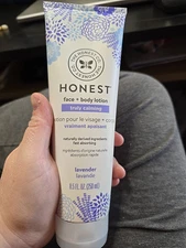 The Honest Co. Truly Calming Face + Body Lotion, Lavender, 8.5 fl oz New Sealed