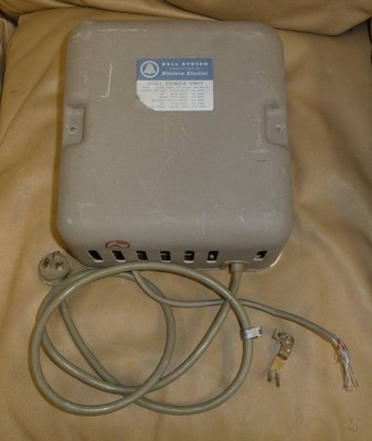 Vintage Bell System 20A2 Western Electric 20B2 Power Supply Read