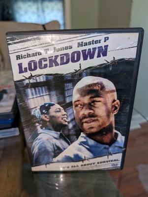 Lockdown [DVD] Very Good Case, Insert, and Disc Richard T Jones & Master P RARE 