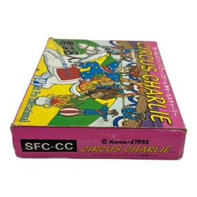 Soft Pro International Circus Charlie Famicom NTSC-J Box Junk JAPAN
