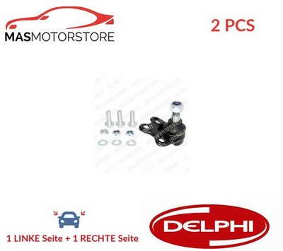 TRAGGELENK FÜHRUNGSGELENK VORNE NIEDRIGER DELPHI TC1566 2PCS I NEU OE QUALITÄT
