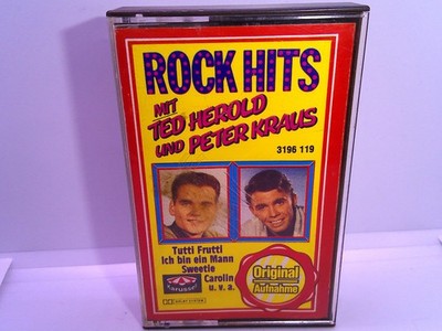 Musik Kassette MC - Rock Hits mit Ted Herold und Peter Kraus - Oldies 50er