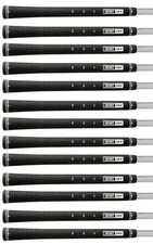 13pc SET BOCCIERI GOLF SECRET GRIP ORIGINAL BLACK COUNTER BALANCE GRIPS