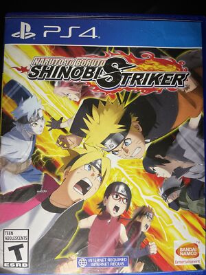 Naruto to Boruto: Shinobi Striker (Sony PlayStation 4, 2018) PS4