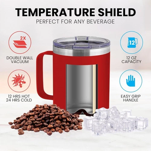 Zulay Kitchen Insulated Coffee Mug - Thumbnail 5