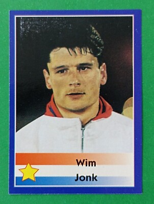 1998 Navarrete France World Cup FIFA #278 WIM JONK Netherlands Team Cromo