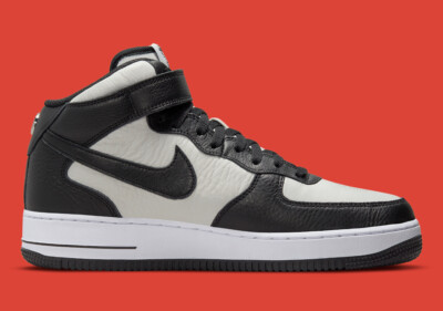 Nike Air Force 1 '07 Mid SP Stussy Panda Black White DJ7840
