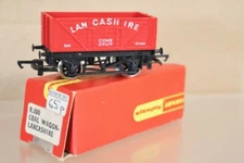 HORNBY R100 LANCASHIRE COKE 7 PLANK WAGON 322 MINT BOXED nz