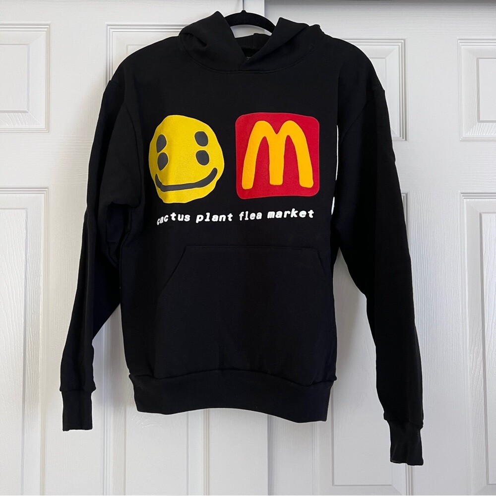 Cactus Plant Flea Market x mcdonald's icons! hoodie Black Medium