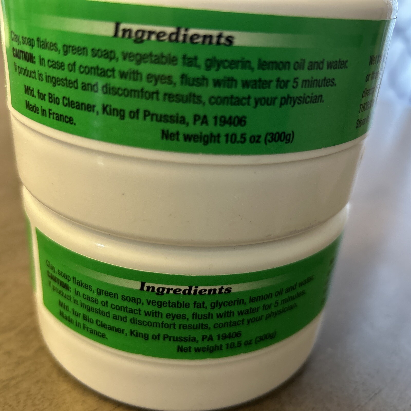 BIO CLEANER All Natural Multi Purpose Cleaner 10.5 Oz. Lot Of 2 Used