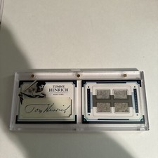 2017 Panini National Treasures Baseball Tommy Henrich Auto. Card 6/7 Yankees 