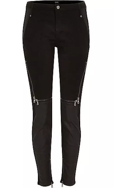 River island biker best sale jeans