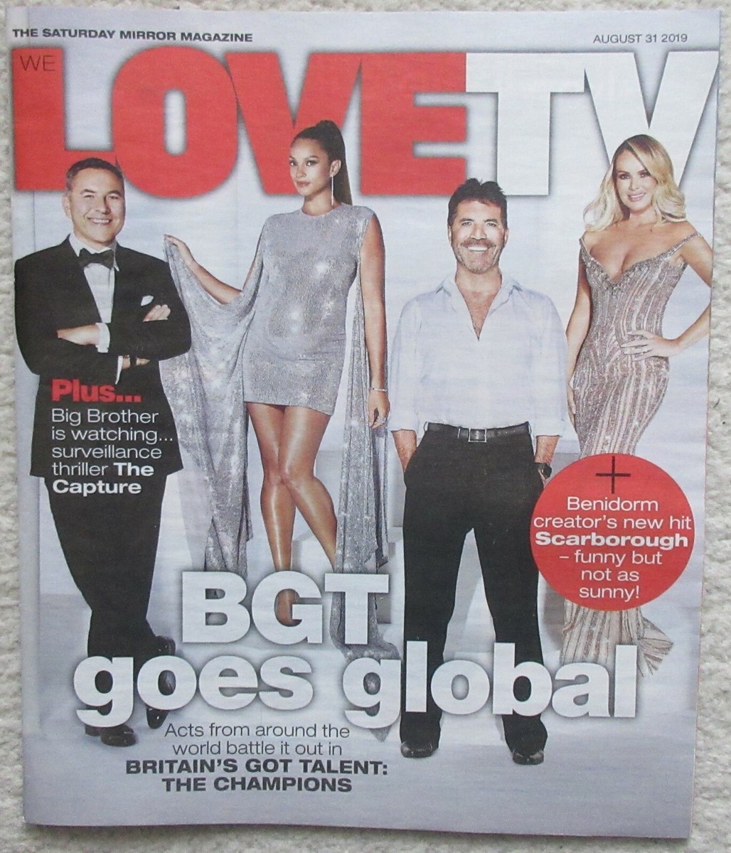 BGT – Martin Freeman – The Capture We Love TV – 31 August 2019