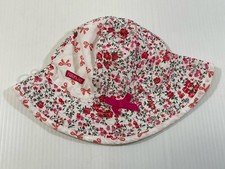 Naartjie Girls 100 Cotton Ashton Floral How Detail Summer Bucket Hat 5/7 Years