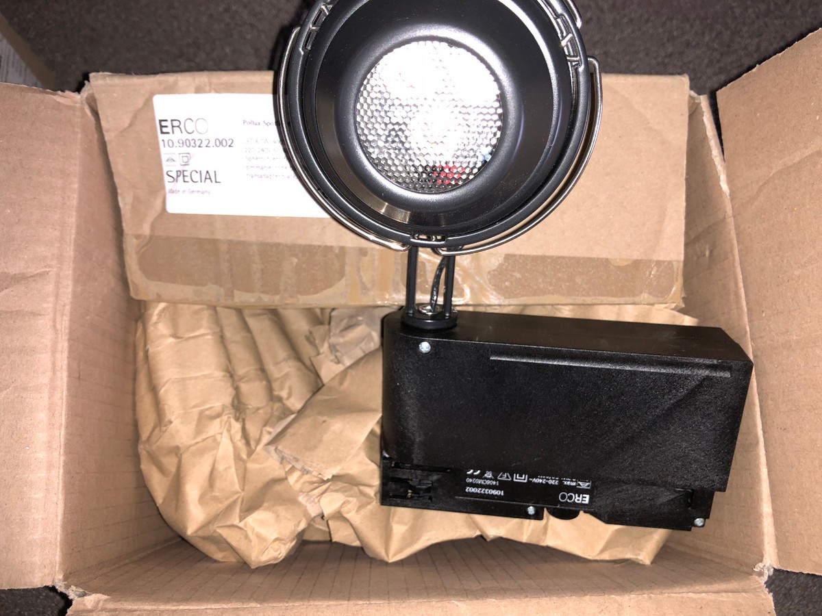 ERCO-POLLUX- LED-STRAHLER- 6,7WATT-SPOTLINSE- Mit