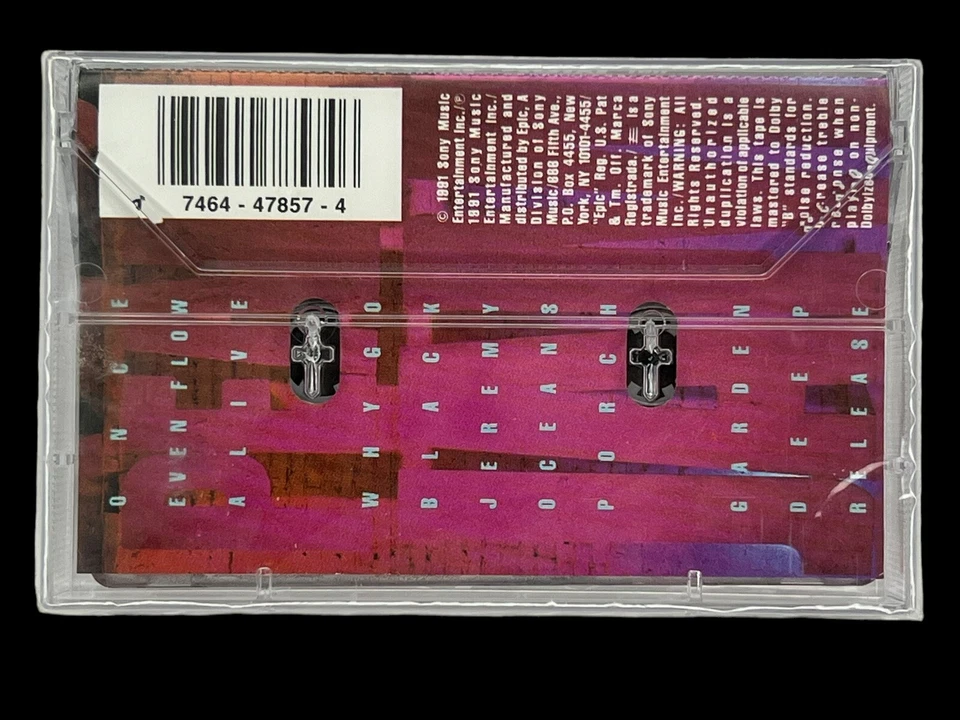 SEALED, Pearl Jam – Ten ZT 47857, Hype Sticker, Audio Cassette, US, 1991 - Image 2 of 4