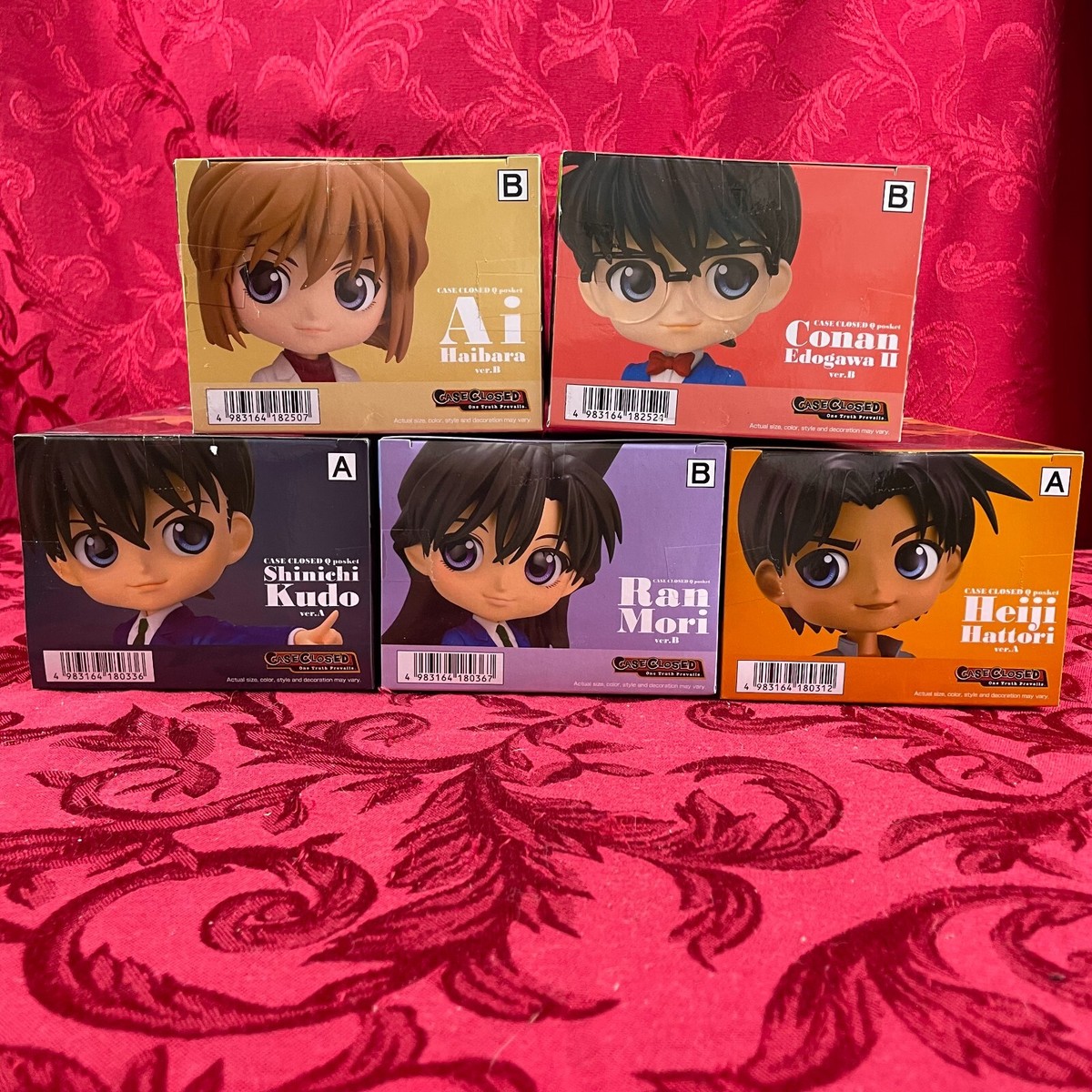 CASE CLOSED: AI, CONAN, SHINICHI, RAN, HEIJI: Lot of 5 (2023) Qposket, BanPresto CASE CLOSED: AI, CONAN, SHINICHI, RAN, HEIJI: Lot of 5 (2023) Qposket, BanPresto
