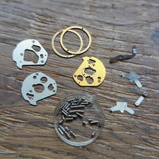 Bulova Accutron 214 & 218 Assorted Watch Parts Used for Watchmakers (S223)