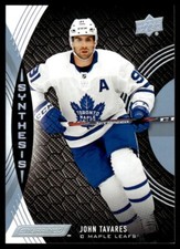 2018-19 Upper Deck Engrained Synthesis John Tavares Toronto Maple Leafs #S-30