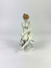 Antike KPM Berlin Porzellan Figur Akt Tauben Venus um 1900 Johann Georg Müller