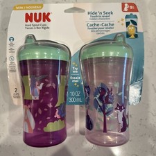 New - Nuk Hard Spout Cups Bite Resistant Leak Proof 9m Box