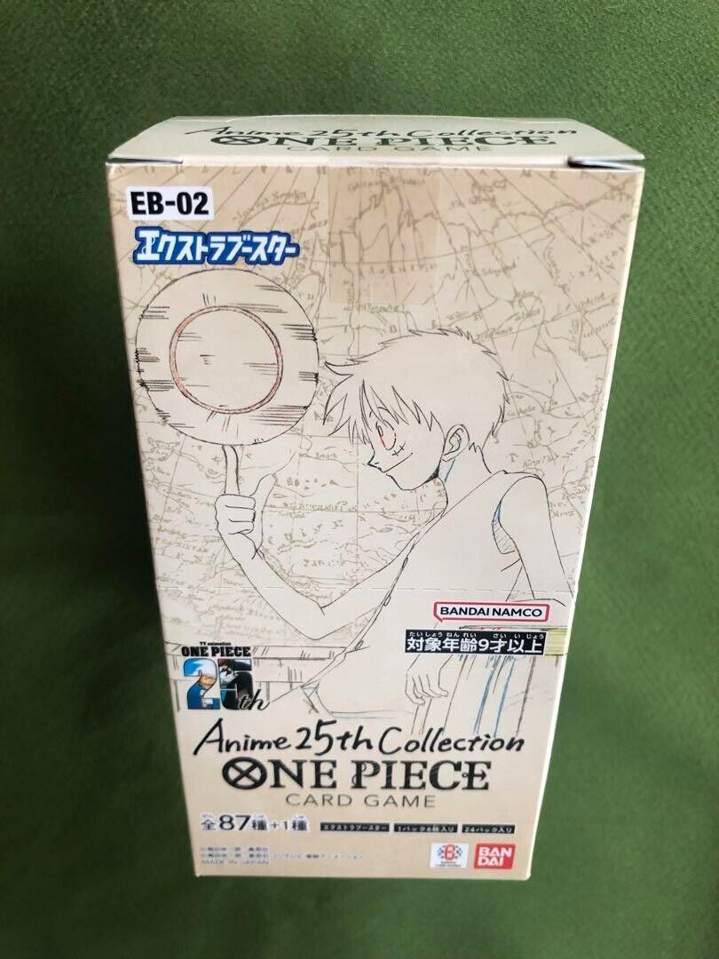 One Piece TCG EB02 EB-02 Extra Booster Anime 25th Collection One Piece TCG EB02 EB-02 Extra Booster Anime 25th Collection